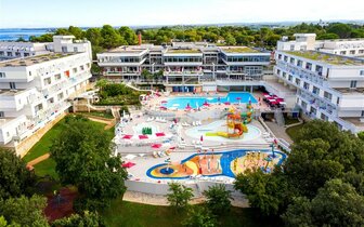 Hotel Delfin - bazény - CK Turancar - autobusový zájazd Chorvátsko, Istria, Poreč