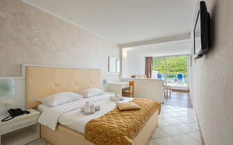 Hotel Narcis - izba - autobusový zájazd CK Turancar - Chorvátsko, Istria, Rabac