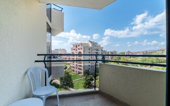 Zenith - výhľad z izby - letecký a autobusový zájazd CK Turancar - Bulharsko, Slnečné pobrežie