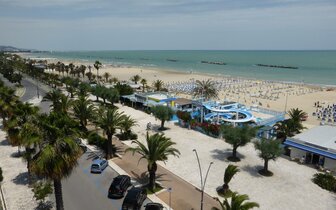 Rezidencia Palazzina Azzurra - pláž - zájazd vlastnou dopravou CK Turancar - Taliansko, Palmová riviéra, San Benedetto del Tronto