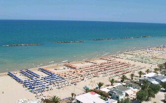 Rezidencia Palazzina Azzurra - pláž - zájazd vlastnou dopravou CK Turancar - Taliansko, Palmová riviéra, San Benedetto del Tronto