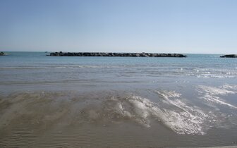 Hotel Mocambo - pláž - zájazd vlastnou dopravou CK Turancar - Taliansko, Palmová riviéra, San Benedetto del Tronto