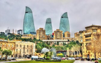 CK Turancar, letecké poznávacie zájazdy, Azerbajdžan - krajina ohňa, Baku