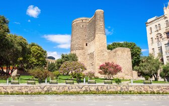 CK Turancar, letecké poznávacie zájazdy, Azerbajdžan - krajina ohňa, Baku, Dievčenská veža