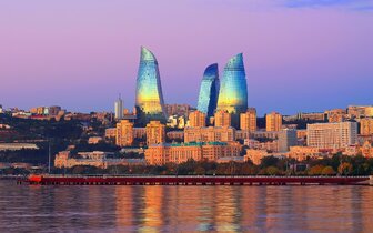 CK Turancar, letecké poznávacie zájazdy, Azerbajdžan - krajina ohňa, Baku
