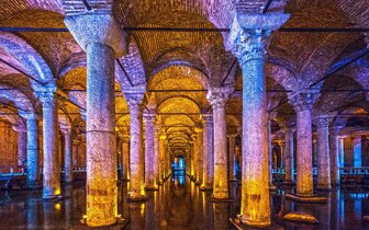 CK Turancar, Letecký poznávací zájazd, Turecko, Istanbul - mesto tisícich príbehov, bazilika Cisterna CK Turancar, Letecký poznávací zájazd, Turecko, Istanbul - mesto tisícich príbehov, bazilika Cisterna