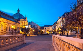 CK Turancar, autobusový poznávací zájazd, Maďarsko - pôvaby krajiny a Tokaj, Miskolc, centrum mesta CK Turancar, autobusový poznávací zájazd, Maďarsko - pôvaby krajiny a Tokaj, Miskolc, centrum mesta
