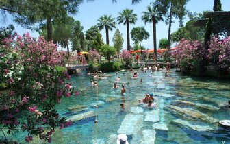 Hotel Elegance International - Kleopatrin kúpeľ, fakultatívny výlet - Pamukkale s návštevou Hierapolisu - letecký zájazd CK Turancar - Marmaris, Turecko