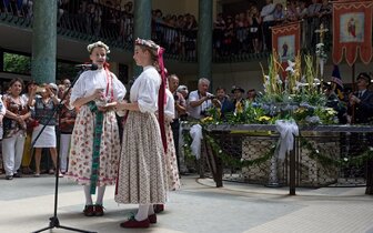 CK Turancar, autobusový poznávací zájazd, Luhačovice - otváranie prameňov