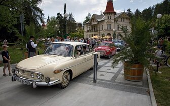 CK Turancar, autobusový poznávací zájazd, Luhačovice - otváranie prameňov