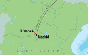CK Turancar, Letecký poznávací zájazd, Španielsko, Madrid, mapa CK Turancar, Letecký poznávací zájazd, Španielsko, Madrid, mapa