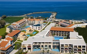 Hotel Porto Platanias Beach - letecký záber - letecký zájazd CK Turancar - Kréta, Platanias