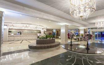 Hotel Bella Resort & Spa - recepcia- letecký zájazd CK Turancar - Turecko, Colakli