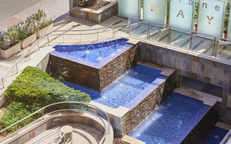 hotel MLL Mediterranean Bay - terasové bazény - letecký zájazd od CK Turancar - Malorka, El Arenal