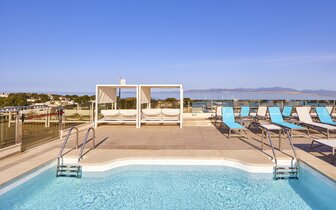 hotel MLL Mediterranean Bay - terasa - letecký zájazd od CK Turancar - Malorka, El Arenal