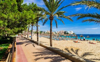 hotel HSM Atlantic Park -  promenáda - letecký zájazd od CK Turancar - Malorka, Magaluf