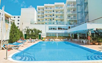 hotel BlueSea Piscis - hlavná budova - letecký zájazd od CK Turancar - Malorka, Alcudia