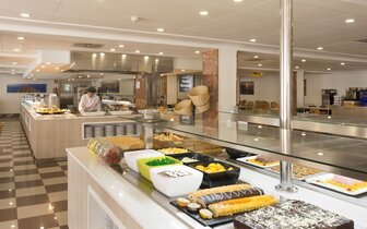 hotel HSM Canarios Park - bufet - letecký zájazd od CK Turancar - Malorka, Calas de Mallorca
