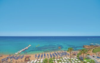 Silver Sand –pláž– letecký zájazd CK Turancar – Cyprus, Protaras
