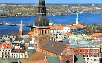 CK Turancar, autobusový poznávací zájazd, Pobaltie a Helsinki, Riga, kostol sv. Petra CK Turancar, autobusový poznávací zájazd, Pobaltie a Helsinki, Riga, kostol sv. Petra