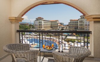 Hotel Melia Sunny Beach - výhľad z balkóna - letecký zájazd CK Turancar - Bulharsko, Slnečné pobrežie Hotel Melia Sunny Beach - výhľad z balkóna - letecký zájazd CK Turancar - Bulharsko, Slnečné pobrežie
