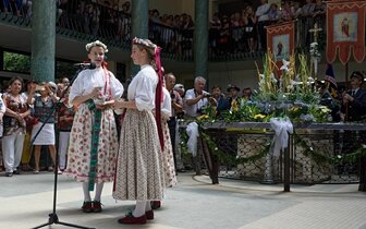 CK Turancar, autobusový poznávací zájazd, Luhačovice - otváranie prameňov