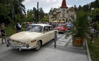 CK Turancar, autobusový poznávací zájazd, Luhačovice - otváranie prameňov