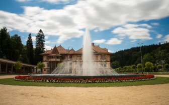 CK Turancar, autobusový poznávací zájazd, Luhačovice - otváranie prameňov