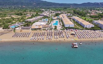 hotel Sandy Beach Rezort, pláž, CK Turancar, Grécko, Korfu, Agios Georgios juh