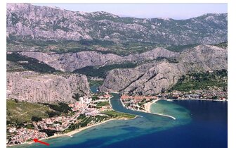 Vila Vukovič Davor  - autobusový zájazd CK Turancar - Chorvátsko - Omiš (Duće)