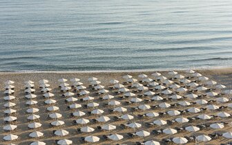 Hotel Aquila Porto Rethymno-pláž-letecký zájazd CK Turancar-Kréta-Anissaras