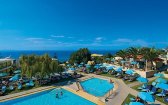 Hotel Rethymno Mare - bazén - letecká doprava CK Turancar - Kréta, Skaleta