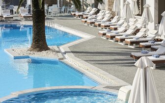 Hotel Mythos Palace Resort - bazén - letecký zájazd CK Turancar - Kréta, Georgioupolis Kournas