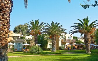 Hotel Aquila Porto Rethymno-záhrada-letecký zájazd CK Turancar-Kréta-Anissaras