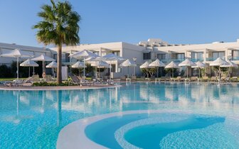 Hotel  Apollo Blue - bazén - letecký zájazd CK Turancar - Faliraki, Rodos Hotel  Apollo Blue - bazén - letecký zájazd CK Turancar - Faliraki, Rodos
