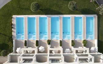 Hotel  Apollo Blue - bazény so suitami - letecký zájazd CK Turancar - Faliraki, Rodos Hotel  Apollo Blue - bazény so suitami - letecký zájazd CK Turancar - Faliraki, Rodos