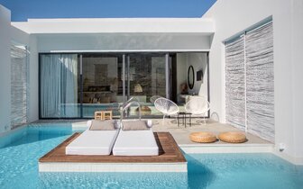 Hotel Casa Cook Rhodes - suita s bazénom - letecký zájazd CK Turancar - Kolymbia, Rodos Hotel Casa Cook Rhodes - suita s bazénom - letecký zájazd CK Turancar - Kolymbia, Rodos