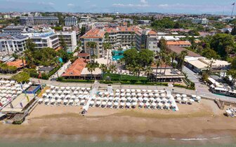 Hotel Side Star Beach - pláž - letecký zájazd CK Turancar - Turecko, Side