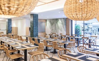 Checkin Garbí - reštaurácia - letecký zájazd CK Turancar - Španielsko, Calella