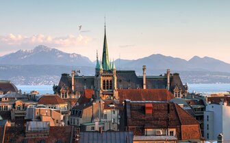 CK Turancar, autobusový poznávací zájazd, Švajčiarsky okruh, katedrála v Lausanne