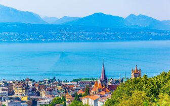 CK Turancar, autobusový poznávací zájazd, Švajčiarsky okruh, Ženevské jazero