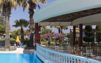 Hotel Sunshine Rhodes-bar-letecký zájazd CK Turancar-Rodos