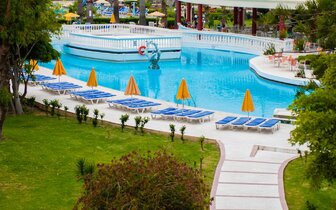 Hotel Sunshine Rhodes-bazén-letecký zájazd CK Turancar-Rodos