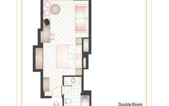 Hotel Sunshine Rhodes-plán izby -letecký zájazd CK Turancar-Rodos