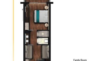 Hotel Sunshine Rhodes-plán izby -letecký zájazd CK Turancar-Rodos