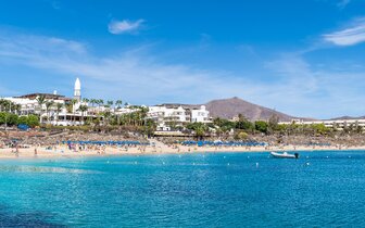 Labranda Alyssa Suite Hotel - pláž, playa Blanca - letecký zájazd CK Turancar - Lanzarote, Playa Blanca