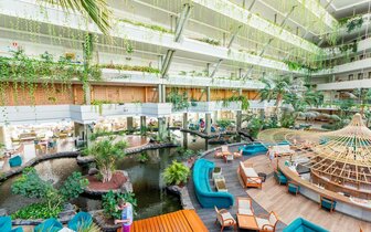 Hotel Grand Teguise Playa - atrium - letecký zájazd CK Turancar - Lanzarote, Costa Teguise Hotel Grand Teguise Playa - atrium - letecký zájazd CK Turancar - Lanzarote, Costa Teguise