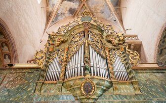 CK Turancar, autobusový poznávací zájazd, Gotická cesta Gemerom, organ v kostole v Štítniku