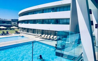 Hotel Virginia - pohľad z balkónovej izby - letecký zájazd CK Turancar - Rodos, Kallithea Hotel Virginia - pohľad z balkónovej izby - letecký zájazd CK Turancar - Rodos, Kallithea