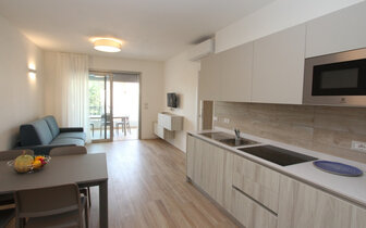 Stella del Nord apartmánový dom v Bibione, zájazdy autobusovou a individuálnou dopravou CK TURANCAR